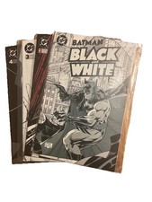 BATMAN BLACK AND WHITE #1-4 DC COMICS 1996 SET (4)