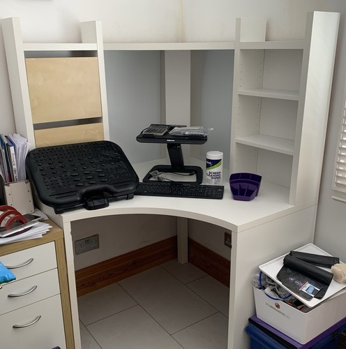 Ikea mike office corner unit - ikea,