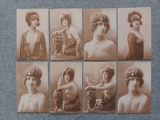 Risqué Erotic Postcards X 8