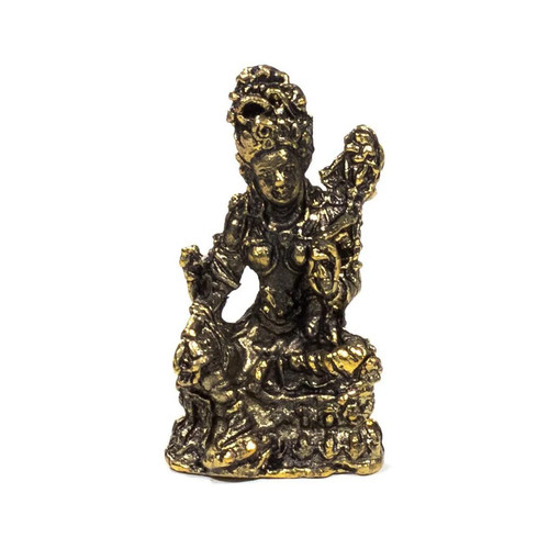 Green tara brass - tara, statue