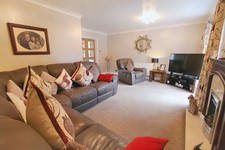 Brown Leather Corner Sofa 290 cm X 290cm