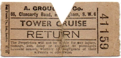 Boat ferry ticket - a, crouch