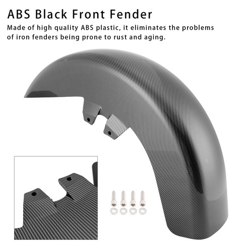 Abs black front fender fit - fender, for