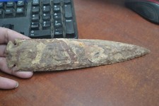 AGATE STONE SPEARHEAD