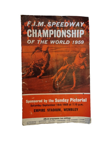 Speedway championship of - i,