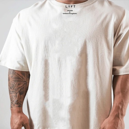 Oversized cotton workout shirt - oversized,