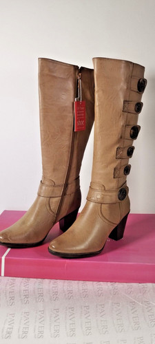 Pavers calf length camel - pavers,