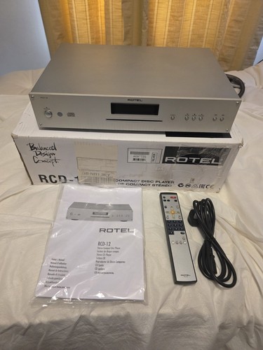Rotel cd12 player - rotel,