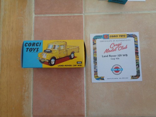 Corgi model club 406 - corgi,