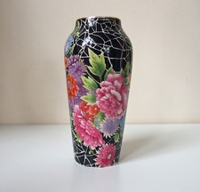 Antique Shelley Cloisonné Bud Vase 14cm Pattern 784/6321 Freepost UK  v v pretty