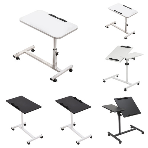 Shaped over bed table laptop - table,