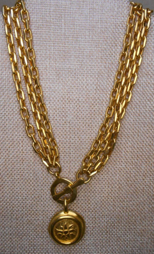 Gold tone heavyweight rounded - gold,