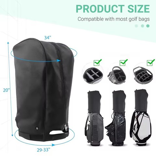 Golf bag rain hood - hood, cover