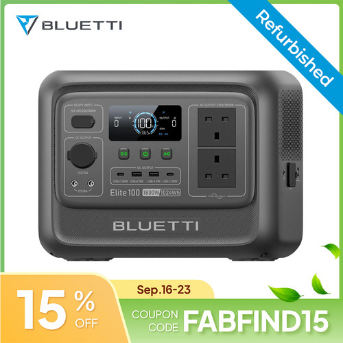 Bluetti elite 100 1024wh - v2,