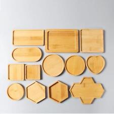 Premium Wooden Bamboo Coasters for Customisation Blank Oak Wood