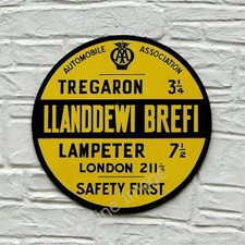 Photo 6x4 Old AA roadsign in