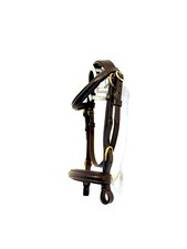 Inhand show bridle brown - brown, &