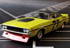 RARE 1:32 = Scalextric 1970 Dodge Challenger T/A (Sam Posey) #77 C3419