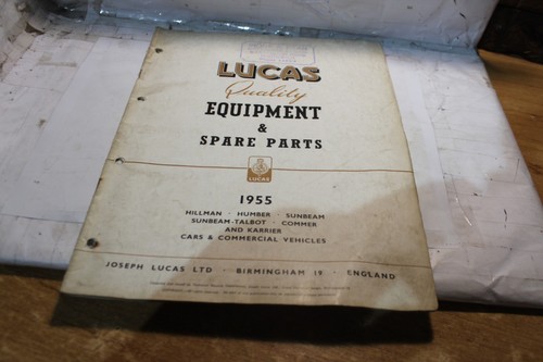 Hillman humber lucas cce901d - lucas,