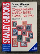 📘 Stanley Gibbons Commonwealth & British Empire Stamps 1840-1952 2003 HB VG