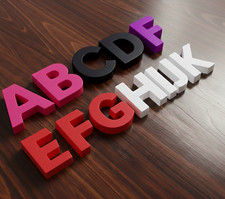 Custom 3D Printed Signage
