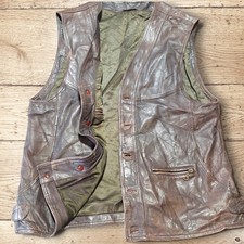 Mens Vintage Real Leather