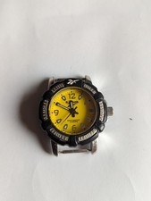Reebok Women's Watch Quartz VX12 Diver Yellow Dial Black DIAL #NO STRAP ##