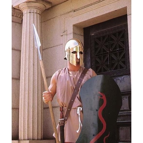 Medieval greek brown leather - medieval,