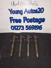 VAUXHALL CITROEN PEUGEOT FIAT 1.3 CDTI Z13DTJ SET OF 4 DIESEL INJECTORS