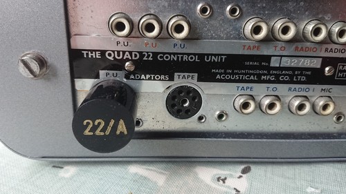 Quad pre amp phono - 22,