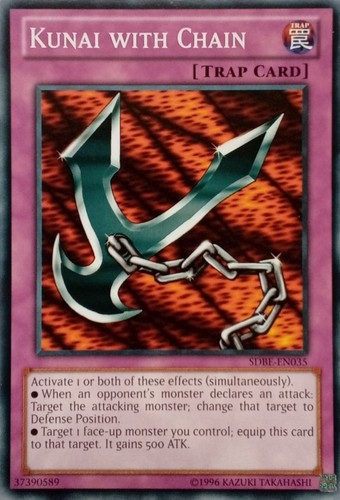 Sdbe en035 kunai with chain - with,
