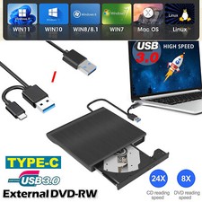 External CD DVD Drive, USB 3.0