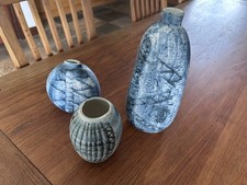 3 x VASES from CARN POTTERY