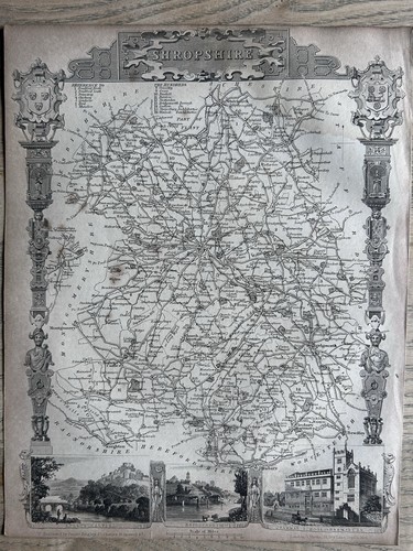1838 shropshire original - shropshire,