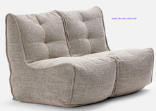 Ambient Lounge. twin couch, bean bag, tundra spring