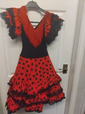 flamenco dress aged 10 never