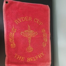 Ryder Cup Golf Towel - The Belfry, probably from the late 1980s