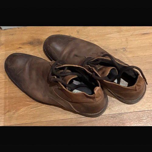 Bertie men brown leather - brown,