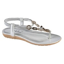 Womens Diamante Sandals Flip