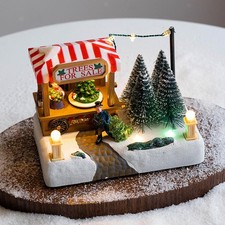 Christmas Village House Resin