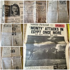 5x Vintage WW2 Original