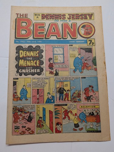 Beano comic 1962 february - comic, 1962,