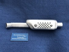 ALLOY COMPETITION TRIALS SILENCER   DRAYTON BSA B40, TRIUMPH TIGERCUB