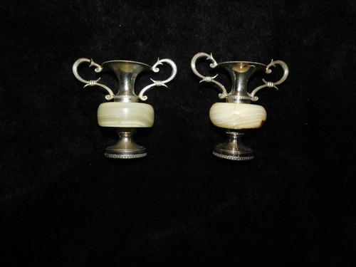 Pair vintage mini silver - mini,