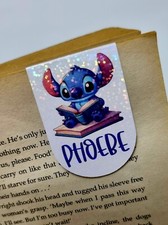 Personalised Stitch Magnetic Bookmark | Stocking Filler | Page Saver Gift | Idea