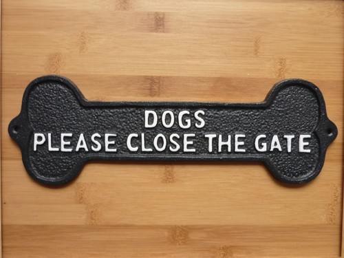 Dogs please close the - close,