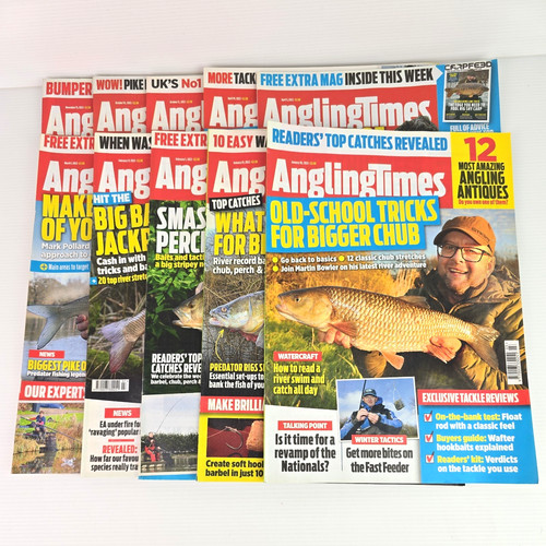 Used angling times - 10,