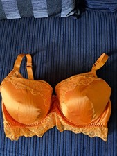 40F Bronze/gold satin feel Bra. lovely feel on skin.