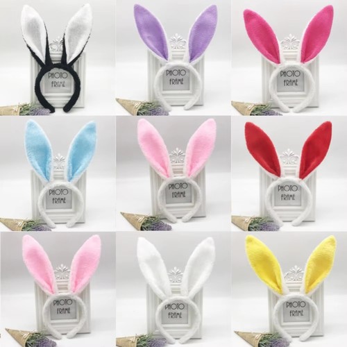 Bunny ears headband colours - headband,