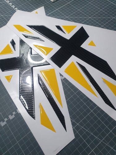 Gel window decal suitable - , for